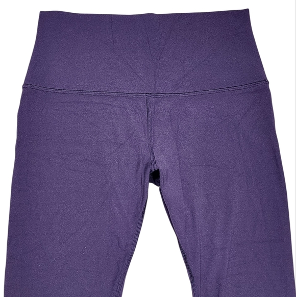 Lululemon Align Crop 21" Dark Court Purple Leggings Size 8 - Picture 7 of 9